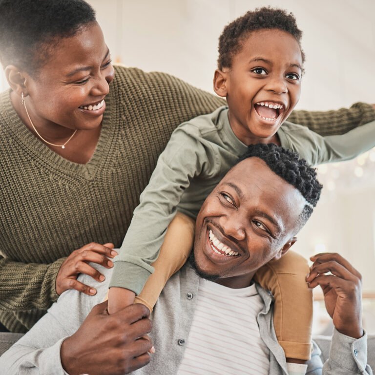 Émotions familiales. le temps passé en famille est fait pour r